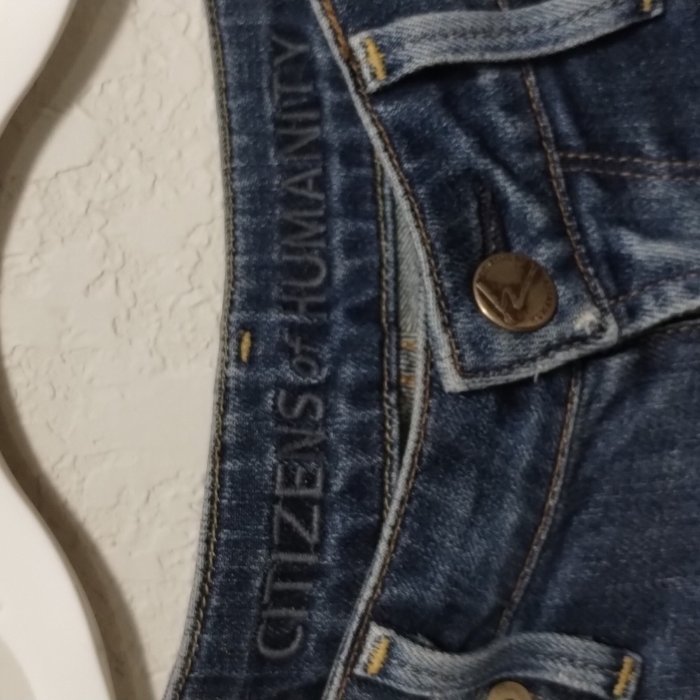Citizens of Humanity Medium Wash Denim Jeans - Picture 9 of 9